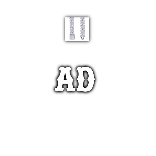 Custom Letters Freibeuter Font Necklace