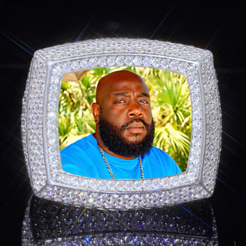 3D CUSTOM PICTURE ICED RING