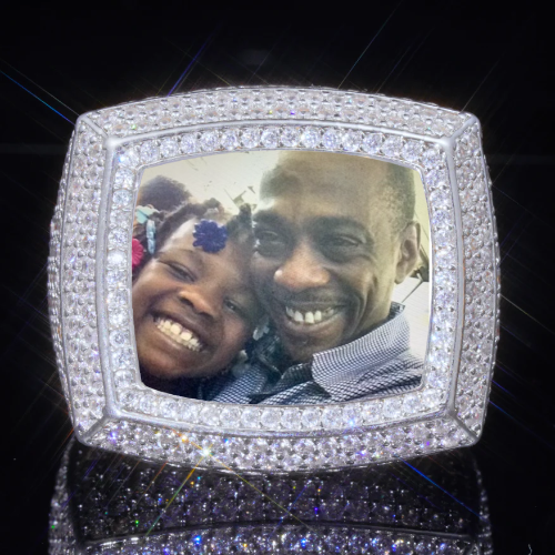 3D CUSTOM PICTURE ICED RING