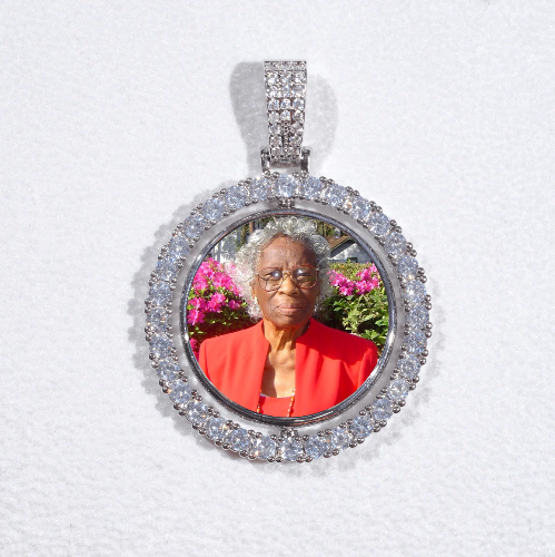 3D Spinning 2-Faced Custom Picture Pendant