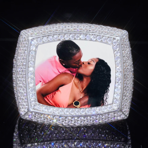 3D CUSTOM PICTURE ICED RING