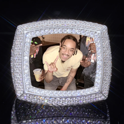 3D CUSTOM PICTURE ICED RING