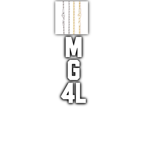 Custom Letters Baguette Two Layer Necklace