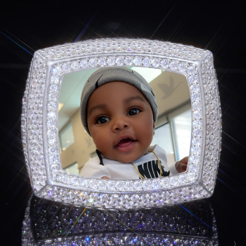 3D CUSTOM PICTURE ICED RING