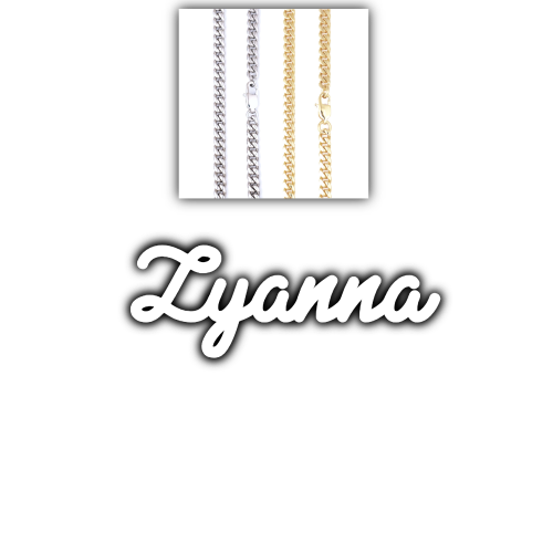 Script Custom Letter Necklace