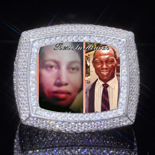 3D CUSTOM PICTURE ICED RING