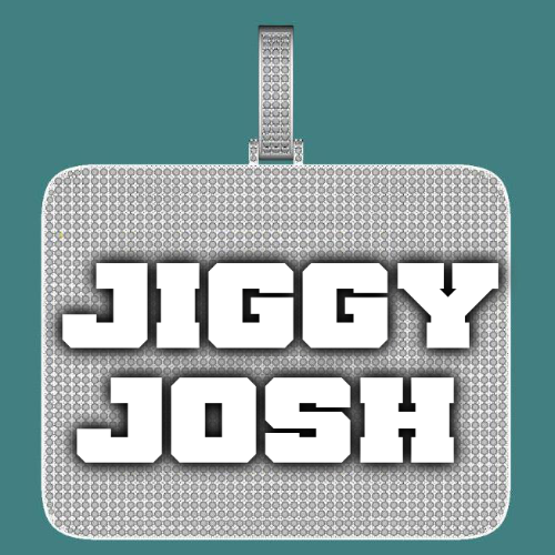 CUSTOM LETTER NECKLACE 3D BIG SQUARE