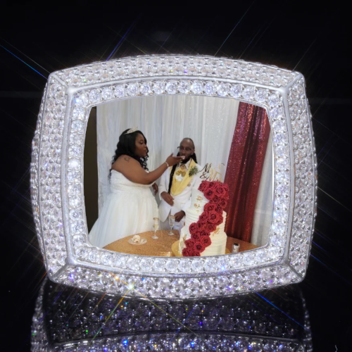 3D CUSTOM PICTURE ICED RING
