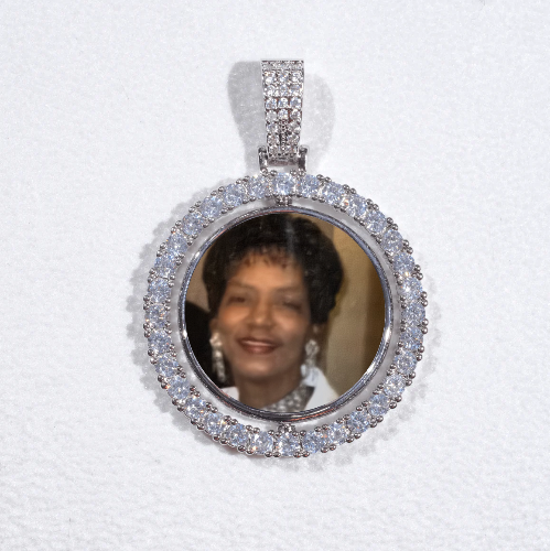 3D Spinning 2-Faced Custom Picture Pendant