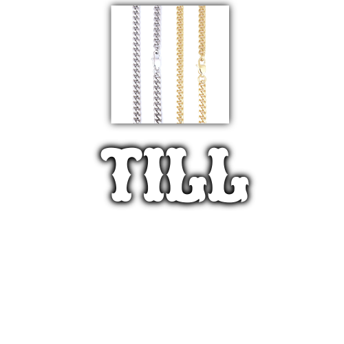 Custom Letters Freibeuter Font Necklace
