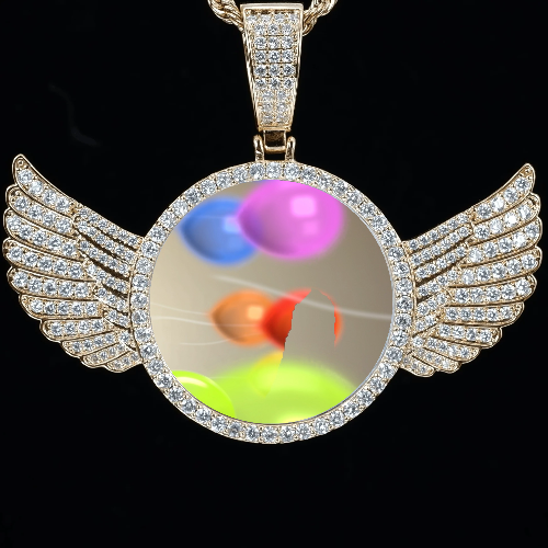 CUSTOM PICTURE PENDANT STYLE-4
