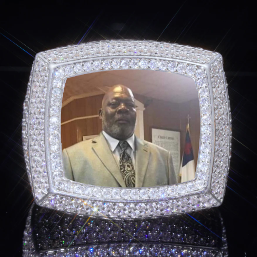 3D CUSTOM PICTURE ICED RING