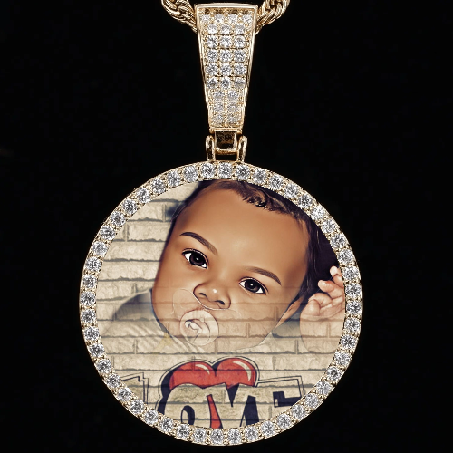 CUSTOM PICTURE PENDANT STYLE-1