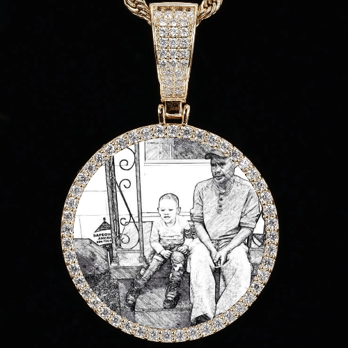 CUSTOM PICTURE PENDANT STYLE-1