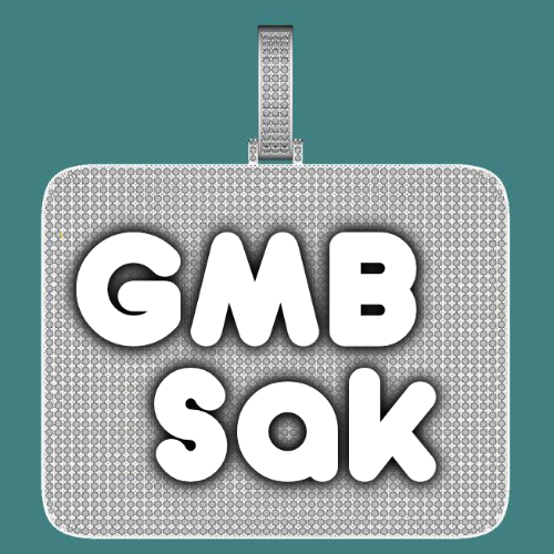 CUSTOM LETTER NECKLACE 3D BIG SQUARE