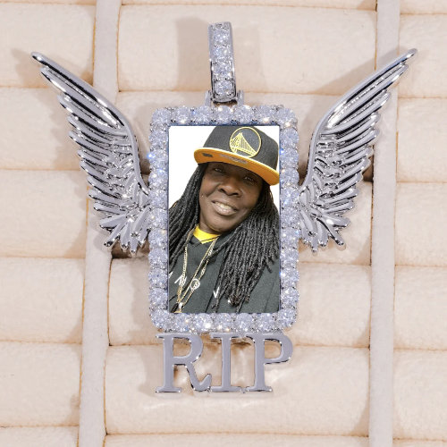 RIP WING 3D CUSTOM PICTURE PENDANT