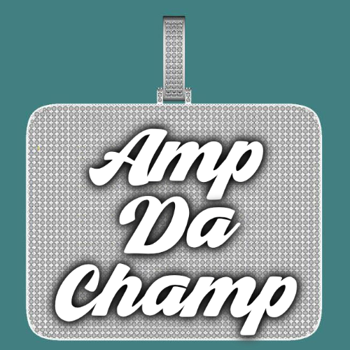 CUSTOM LETTER NECKLACE 3D BIG SQUARE