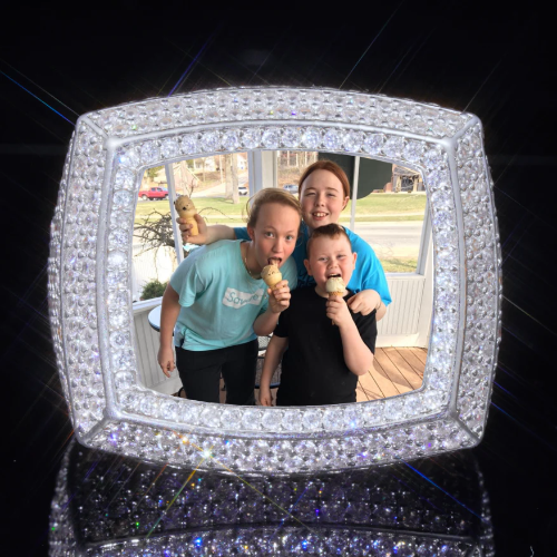 3D CUSTOM PICTURE ICED RING
