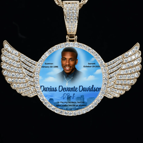 CUSTOM PICTURE PENDANT STYLE-4