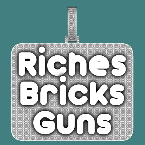 CUSTOM LETTER NECKLACE 3D BIG SQUARE