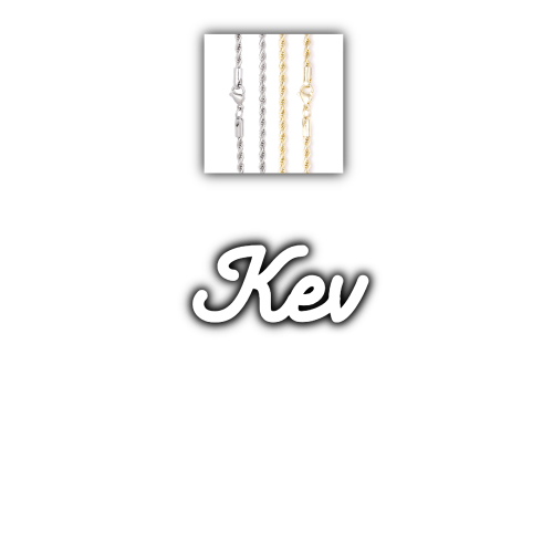 Script Custom Letter Necklace