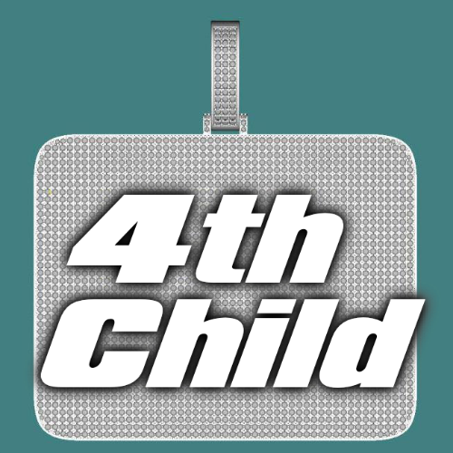 CUSTOM LETTER NECKLACE 3D BIG SQUARE
