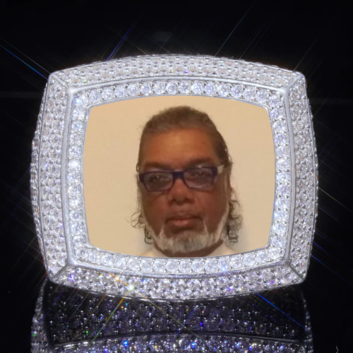 3D CUSTOM PICTURE ICED RING