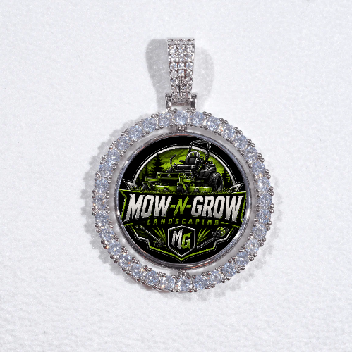 3D Spinning 2-Faced Custom Picture Pendant