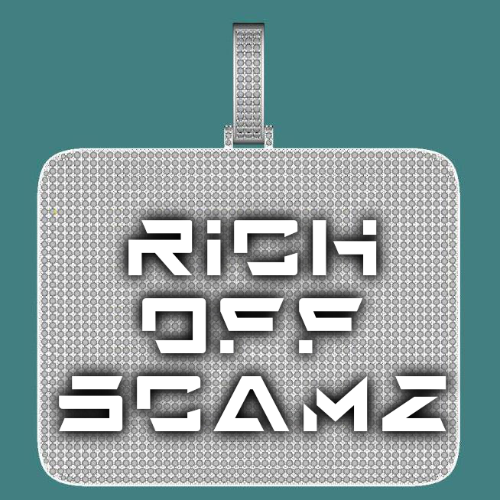 CUSTOM LETTER NECKLACE 3D BIG SQUARE