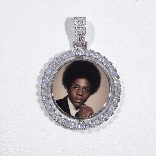 3D Spinning 2-Faced Custom Picture Pendant
