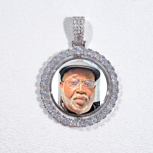 3D Spinning 2-Faced Custom Picture Pendant