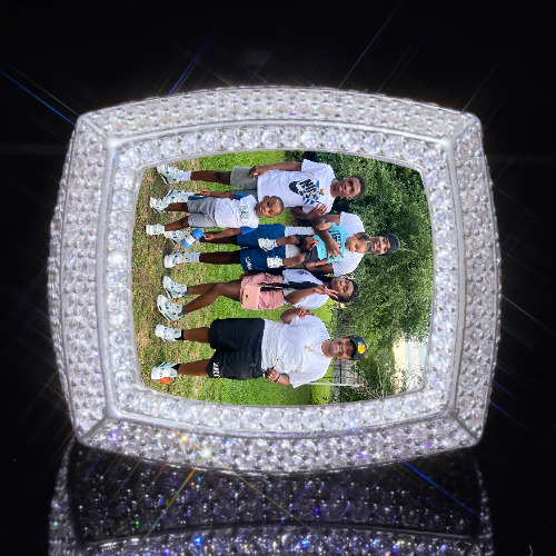 3D CUSTOM PICTURE ICED RING