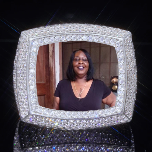 3D CUSTOM PICTURE ICED RING
