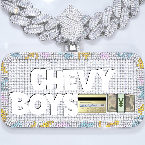 CUSTOM LETTER NECKLACE 3D COLORFUL SQUARE