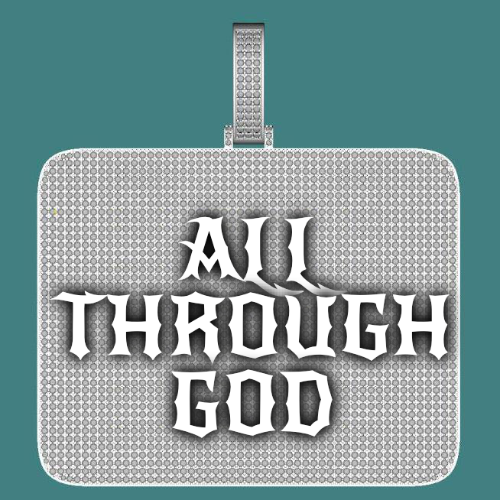 CUSTOM LETTER NECKLACE 3D BIG SQUARE