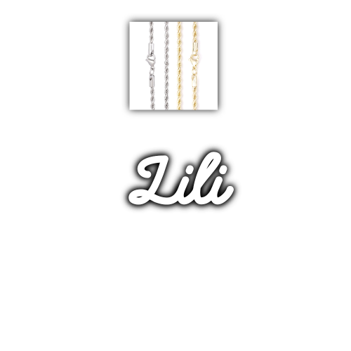 Script Custom Letter Necklace