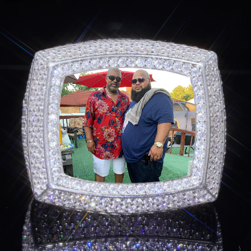 3D CUSTOM PICTURE ICED RING
