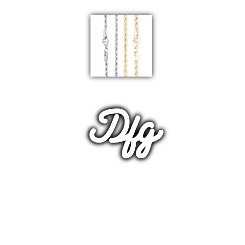 Script Custom Letter Necklace