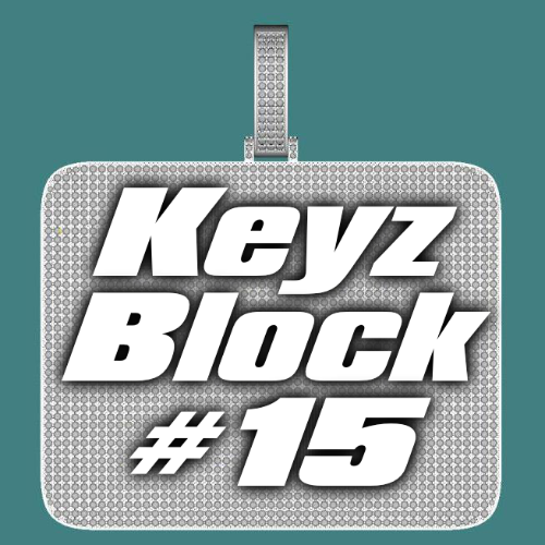 CUSTOM LETTER NECKLACE 3D BIG SQUARE