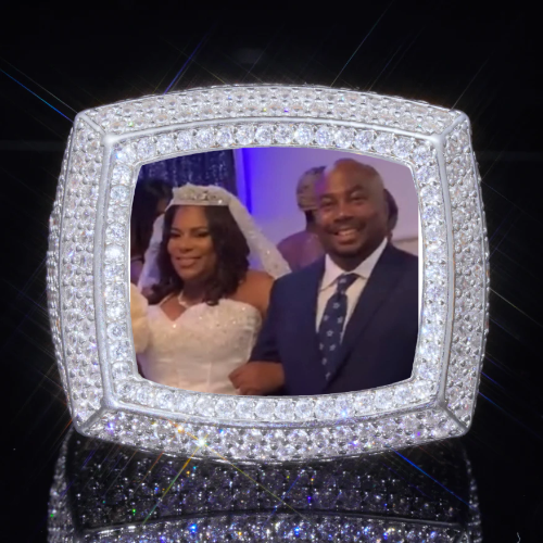 3D CUSTOM PICTURE ICED RING