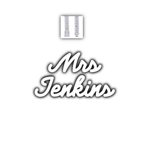 Script Custom Letter Necklace