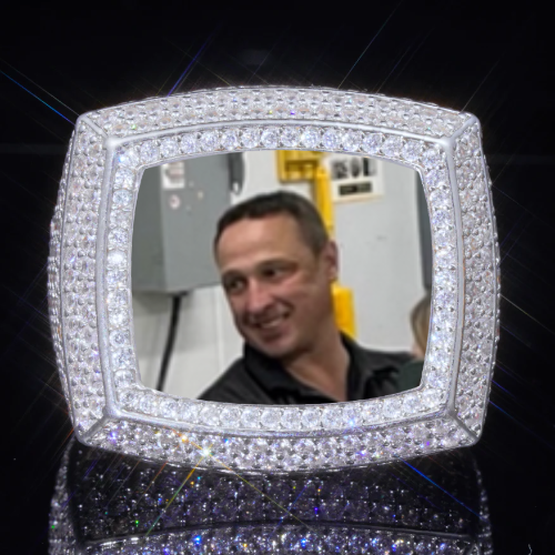 3D CUSTOM PICTURE ICED RING
