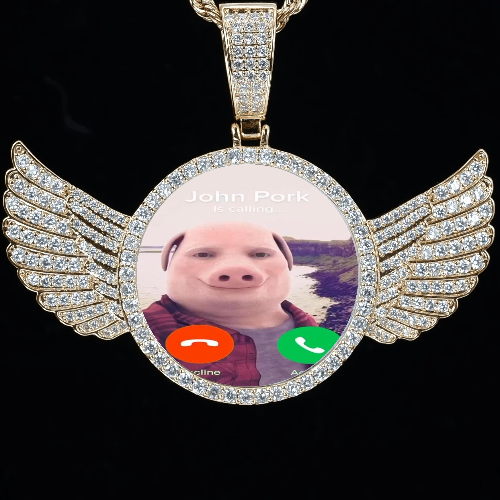 CUSTOM PICTURE PENDANT STYLE-4