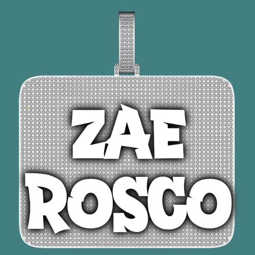 CUSTOM LETTER NECKLACE 3D BIG SQUARE