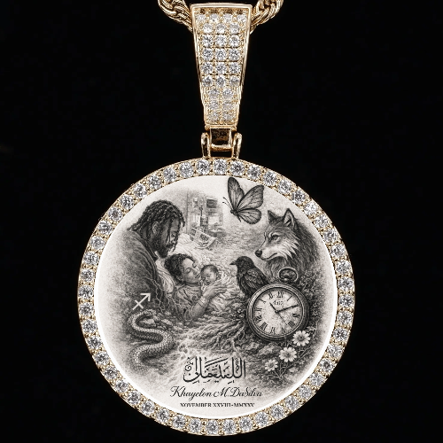 CUSTOM PICTURE PENDANT STYLE-1