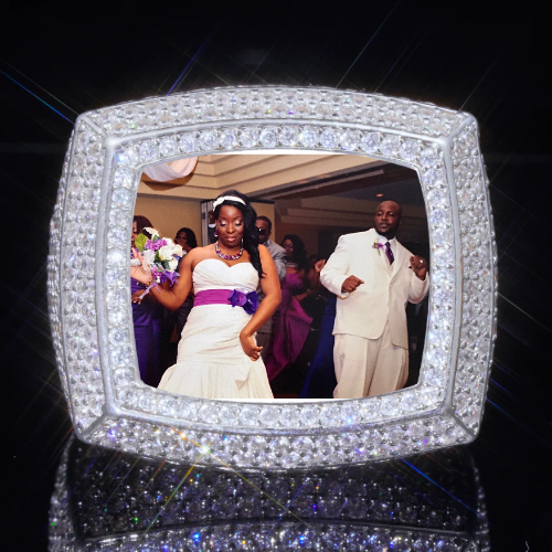 3D CUSTOM PICTURE ICED RING