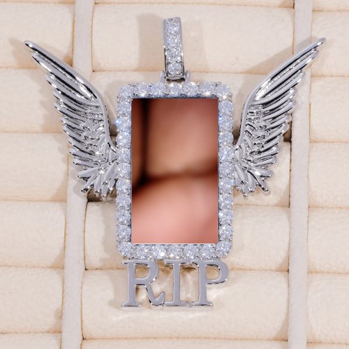 RIP WING 3D CUSTOM PICTURE PENDANT