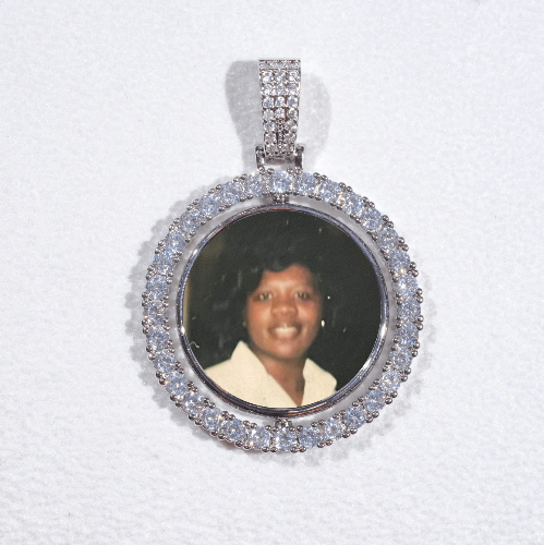 3D Spinning 2-Faced Custom Picture Pendant