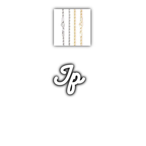 Script Custom Letter Necklace