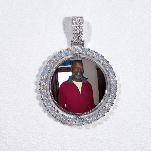 3D Spinning 2-Faced Custom Picture Pendant